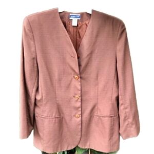 Pendleton, Women's Blazer in Rose Brown